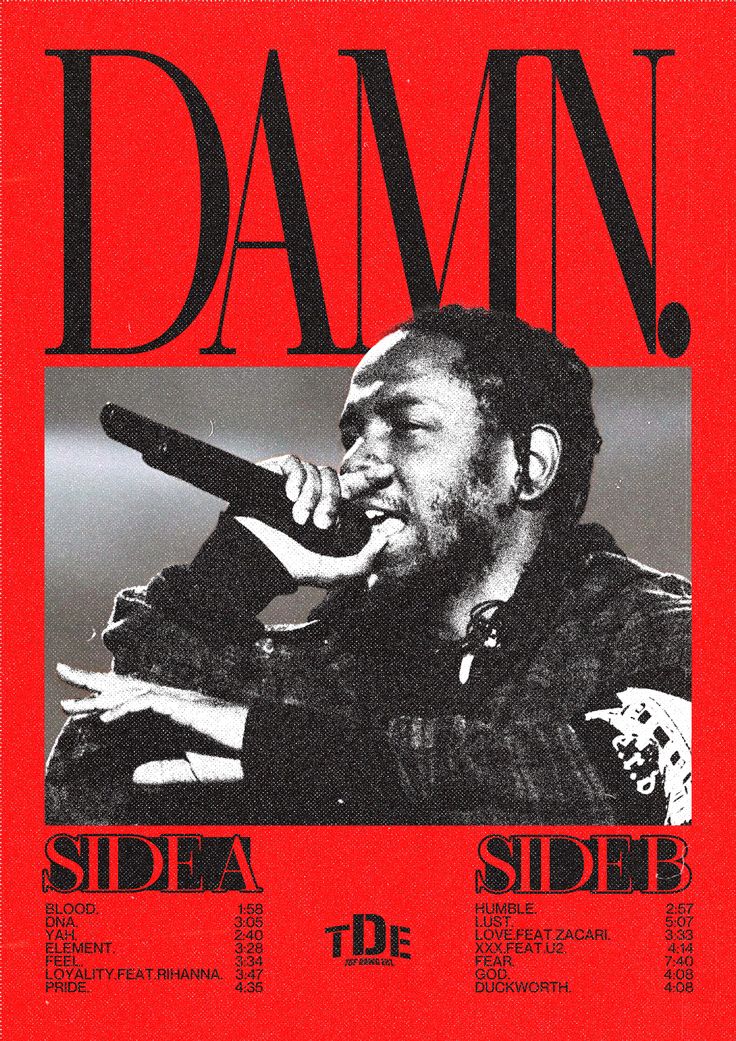 Kendrick Lamar poster